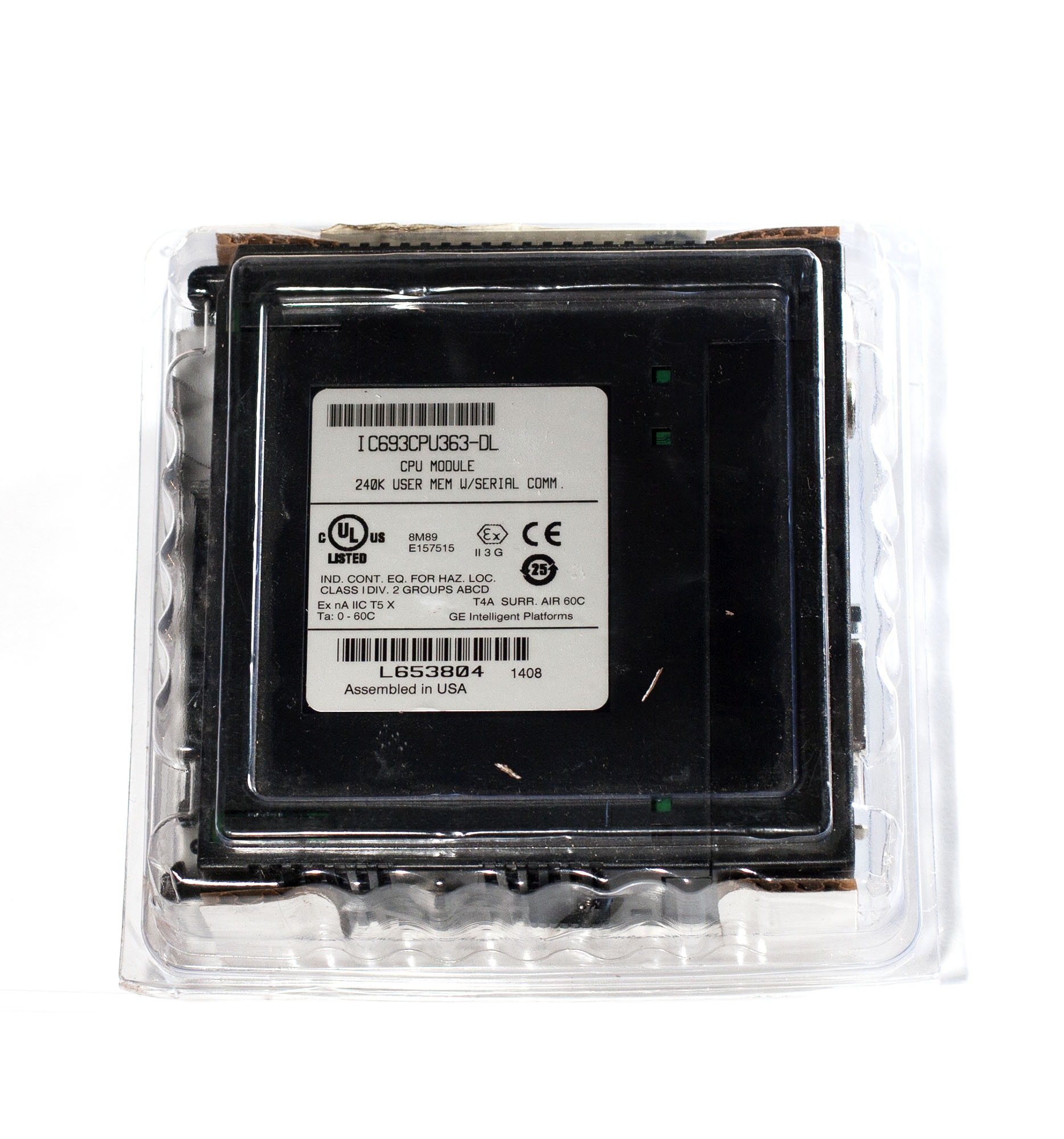 GE Fanuc IC693CPU363-DL Series 90-30 256КБ Modbus RTU