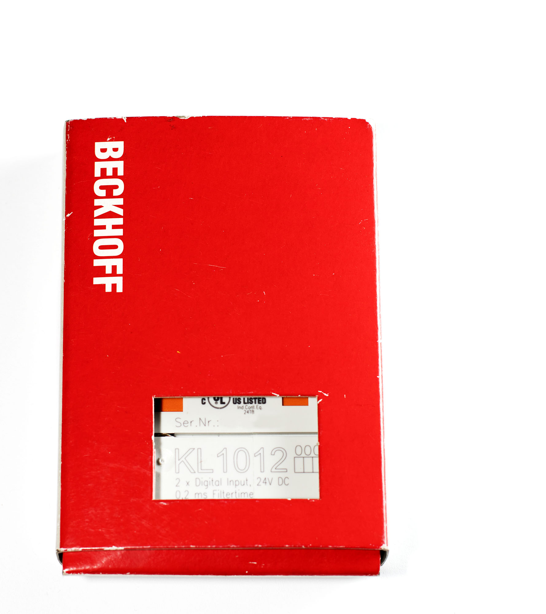 Beckhoff KL1012 2-канальный дискретный вход 24В 0.2мс