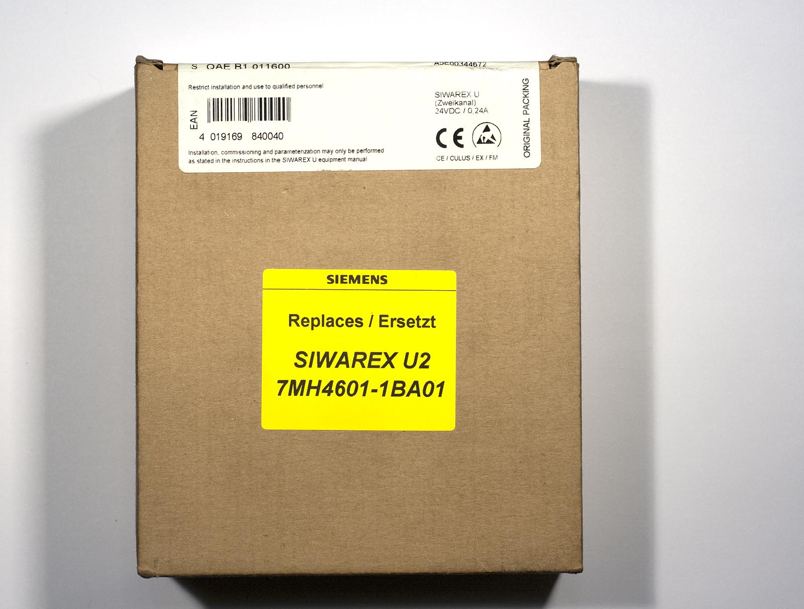 Siemens S7-300 7MH4950-2AA01 SIWAREX U весовой модуль