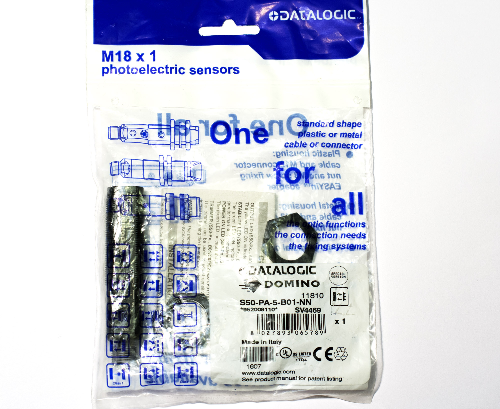 Datalogic S50-PA-5-B01-NN фотоэлектрический датчик