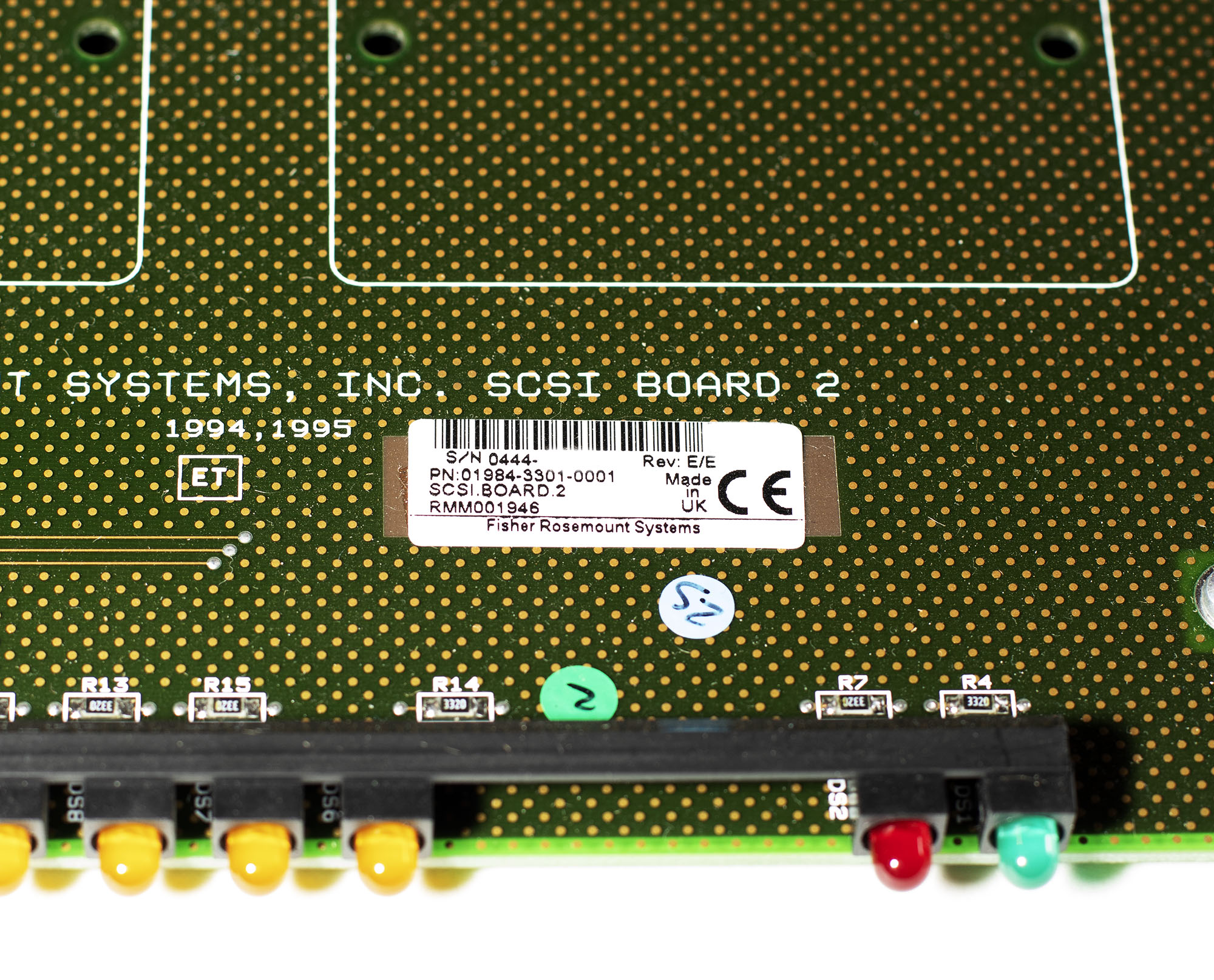 Emerson Fisher-Rosemount 01984-3301-0001 SCSI Board 2 — изображение 2