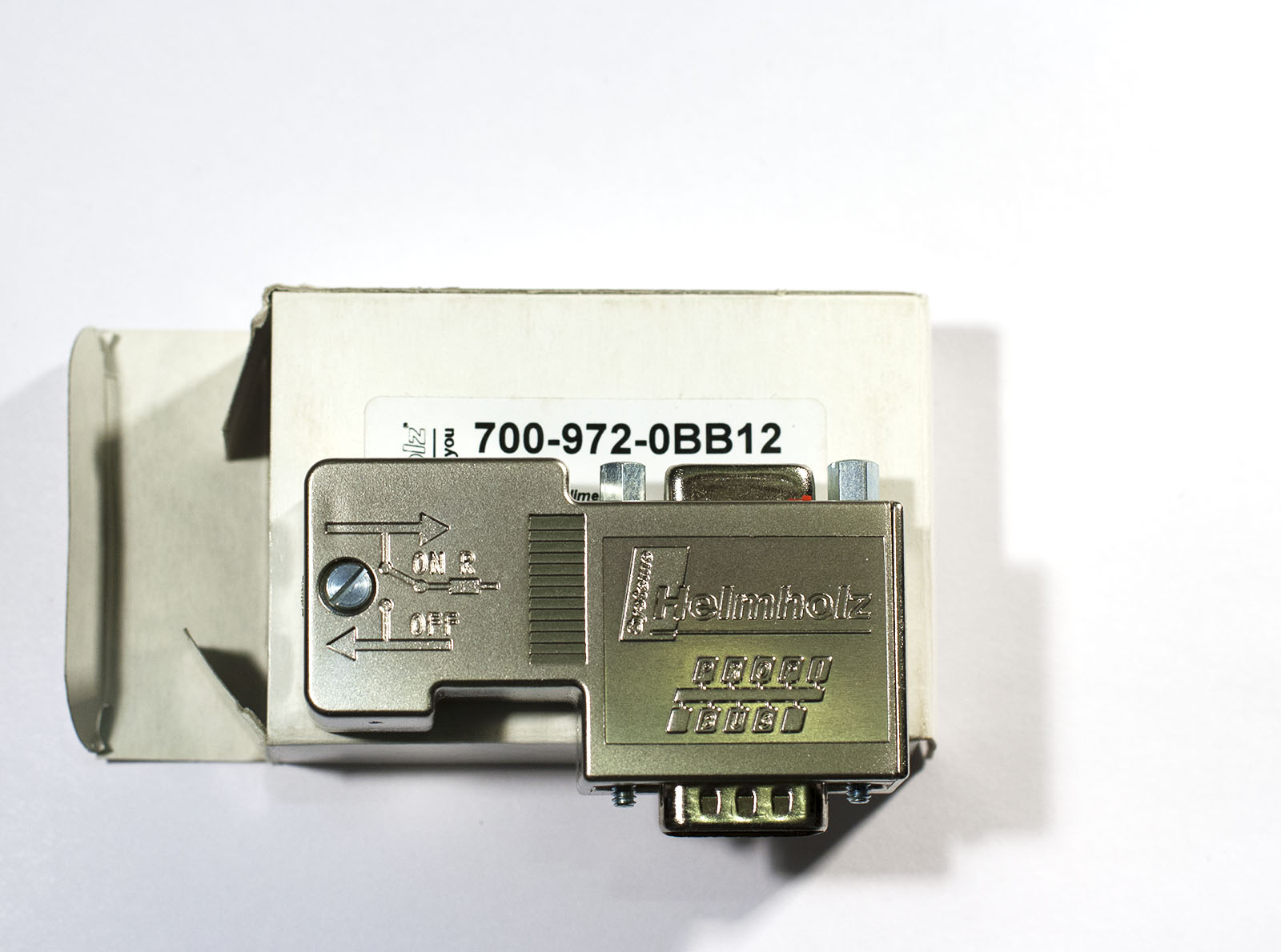 Helmholz PROFIBUS Connector 700-972-0BB12 with PG — изображение 2