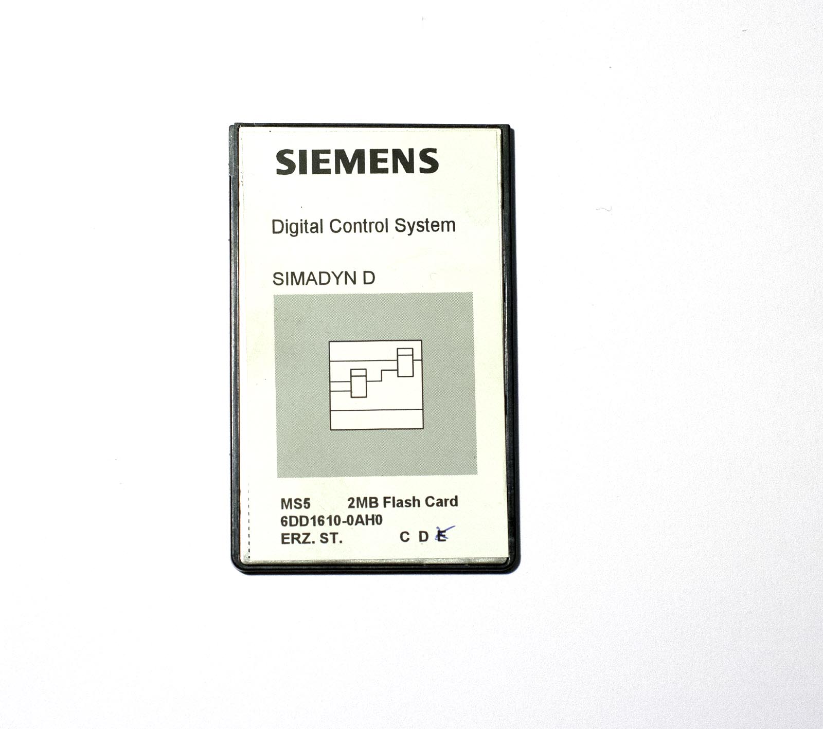 Siemens 6DD1610-0AH0 модуль памяти MS5 SIMADYN D