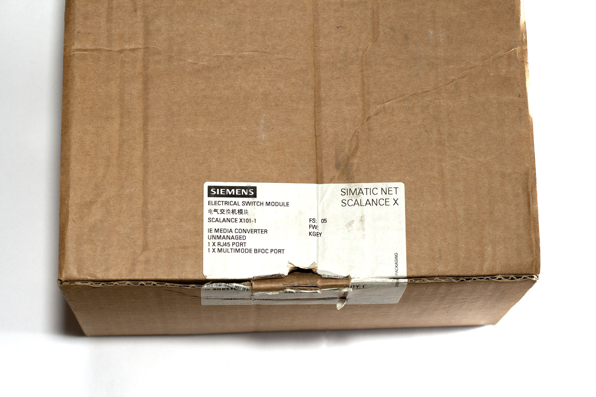 Siemens 6GK5101-1BB00-2AA3 SCALANCE медиаконвертер