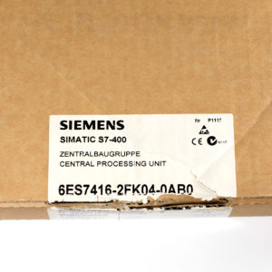 Siemens simatic S7-400 CPU 416F-2 6ES7 416-2FK04-0AB0