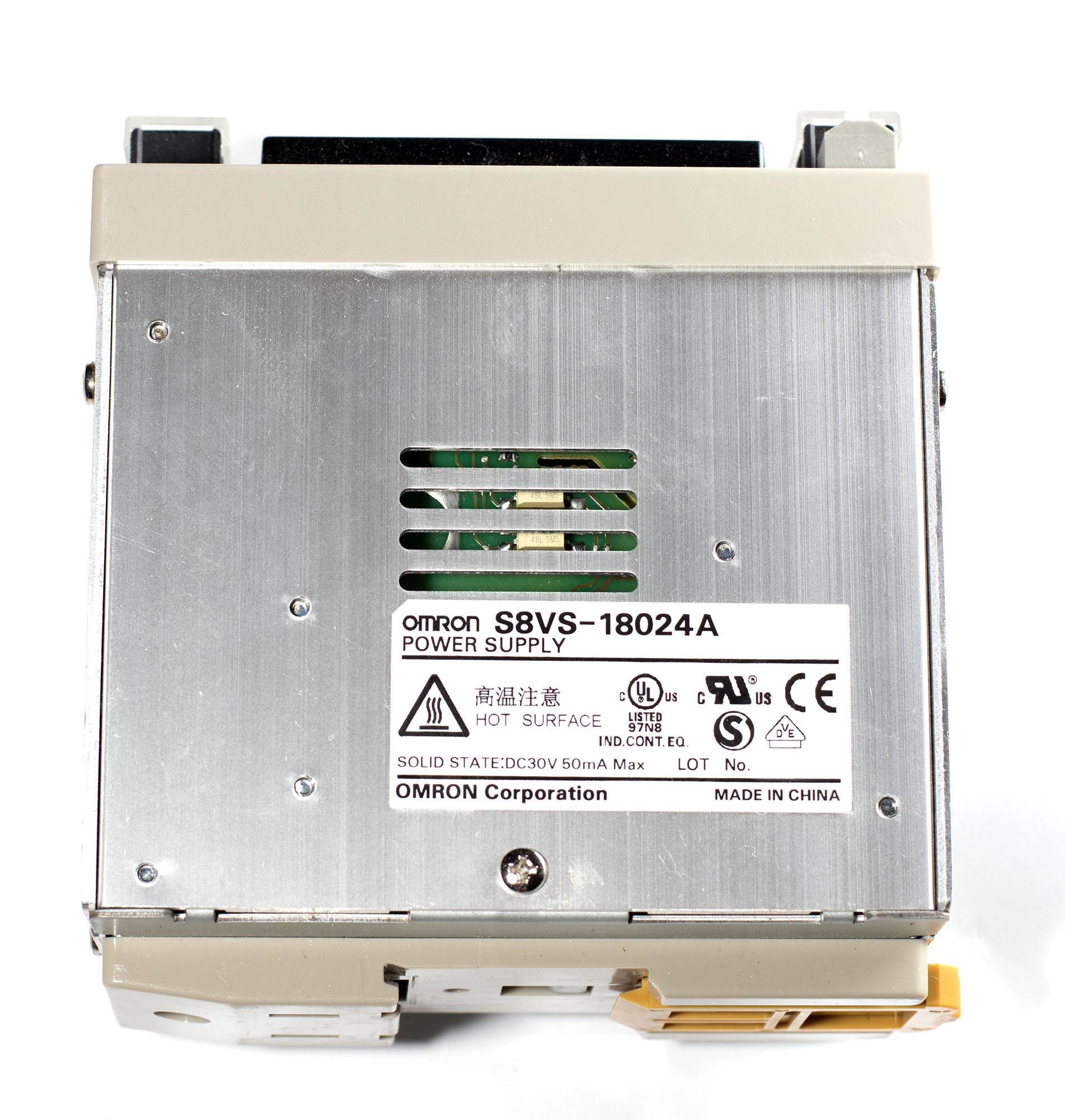 Omron S8VS-18024A блок питания 24V 180W DIN — изображение 2