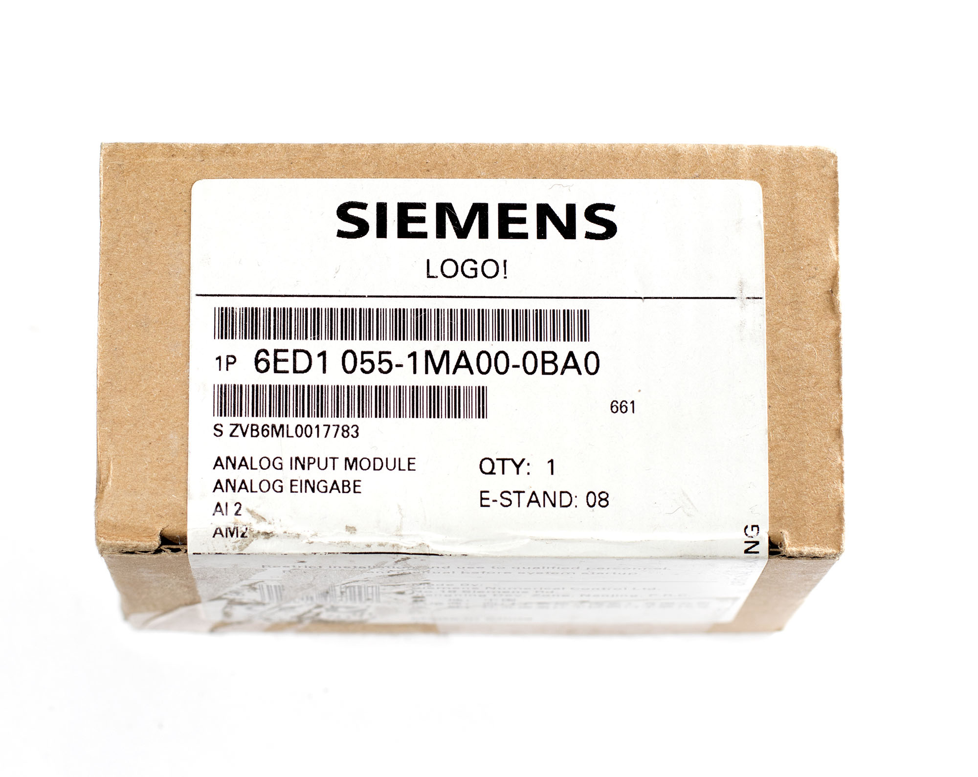 Siemens 6ED1055-1MA00-0BA0 LOGO! AM2 RTD