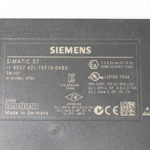 Siemens Simatic S7-400 AI8x16Bit RTD 6ES7 431-7KF10-0AB0 6ES7431-7KF10-0AB0