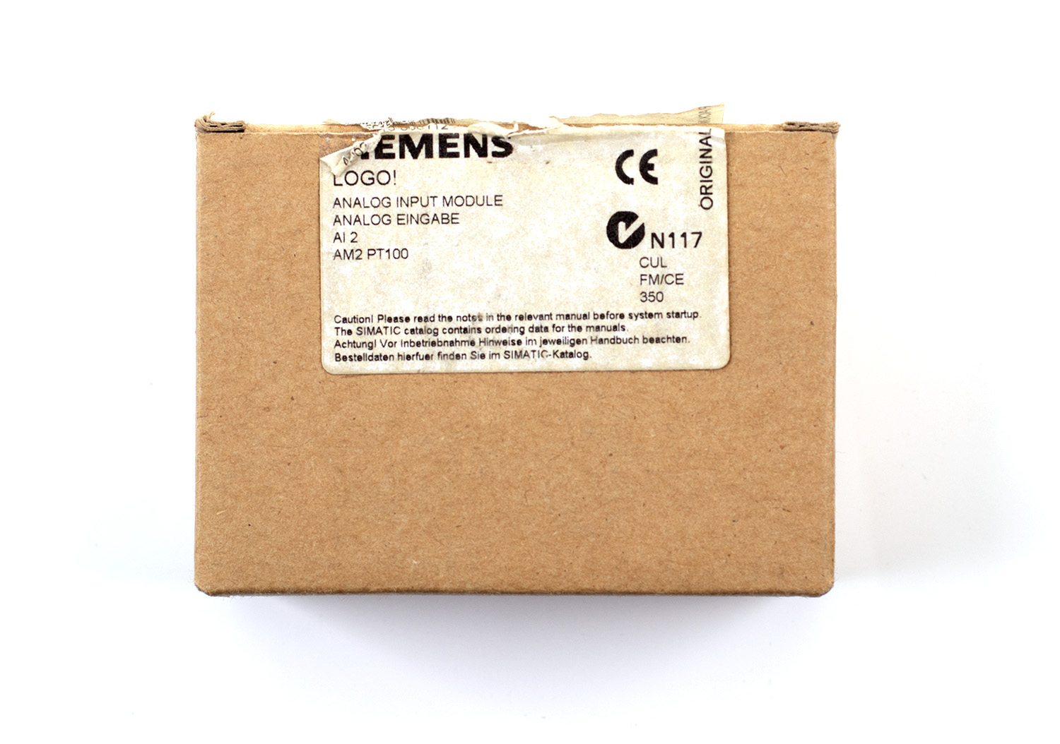 Аналоговый модуль Siemens LOGO 6ED1055-1MD00-0BA0 AM2 — изображение 2