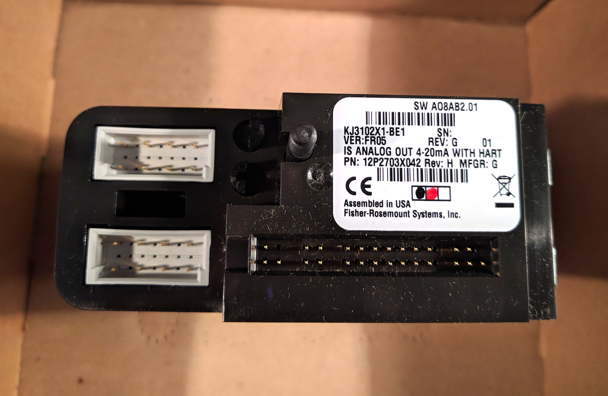 Emerson DeltaV KJ3102X1-BE1