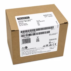 Siemens 6ES7223-1PL30-0XB0, 16 DI/16 DO Relay Модуль дискретного ввода-вывода SM 1223 для SIMATIC S7-1200. Характеристики: 16 DI (24 В DC), 16 DO (реле, 2 А), питание 24 В DC, IP20.