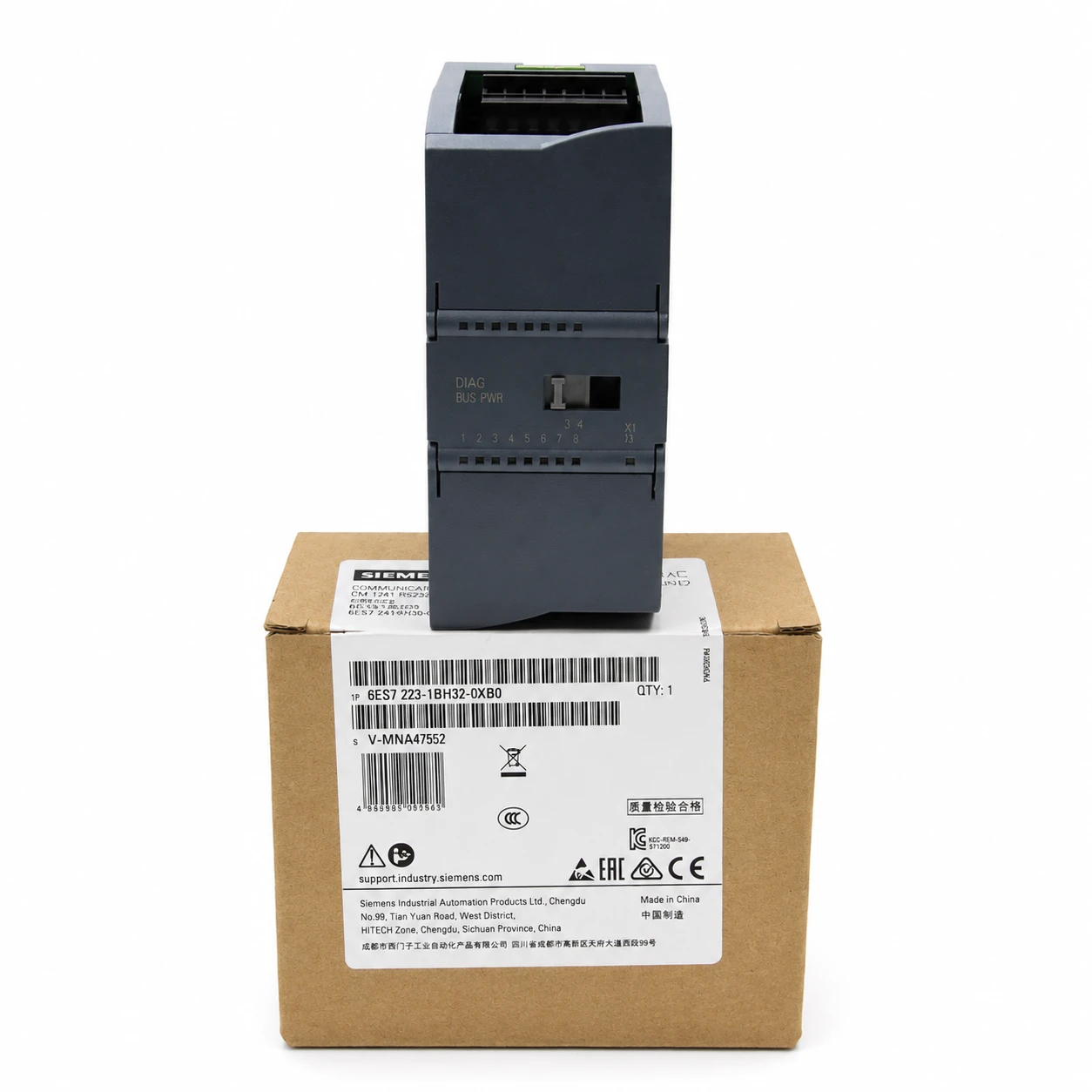 Siemens 6ES7223-1BH32-0XB0, SIMATIC S7-1200 8 DI/8 DO