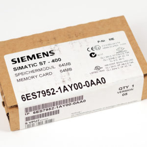 Siemens 6ES7952-1AY00-0AA0 карта памяти RAM для S7-400, длинная версия, 64 МБ, 3.3 В